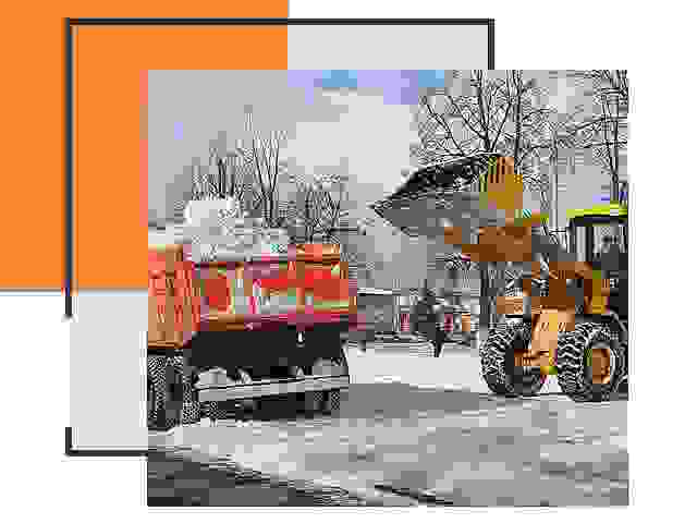 Вывоз снега в Апшеронске